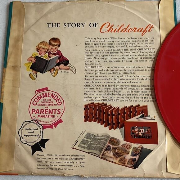 Mercury Records Vintage RARE Red 78 Vinyl Billy Goat Gruff Boris Karloff - Picture 7 of 10